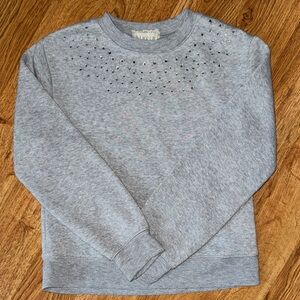 btween Gray Embellished Sweatshirt